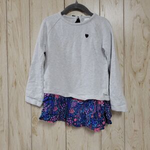 Oshkosh B'Gosh Long Sleeves Peplum Tunic Top 4/5